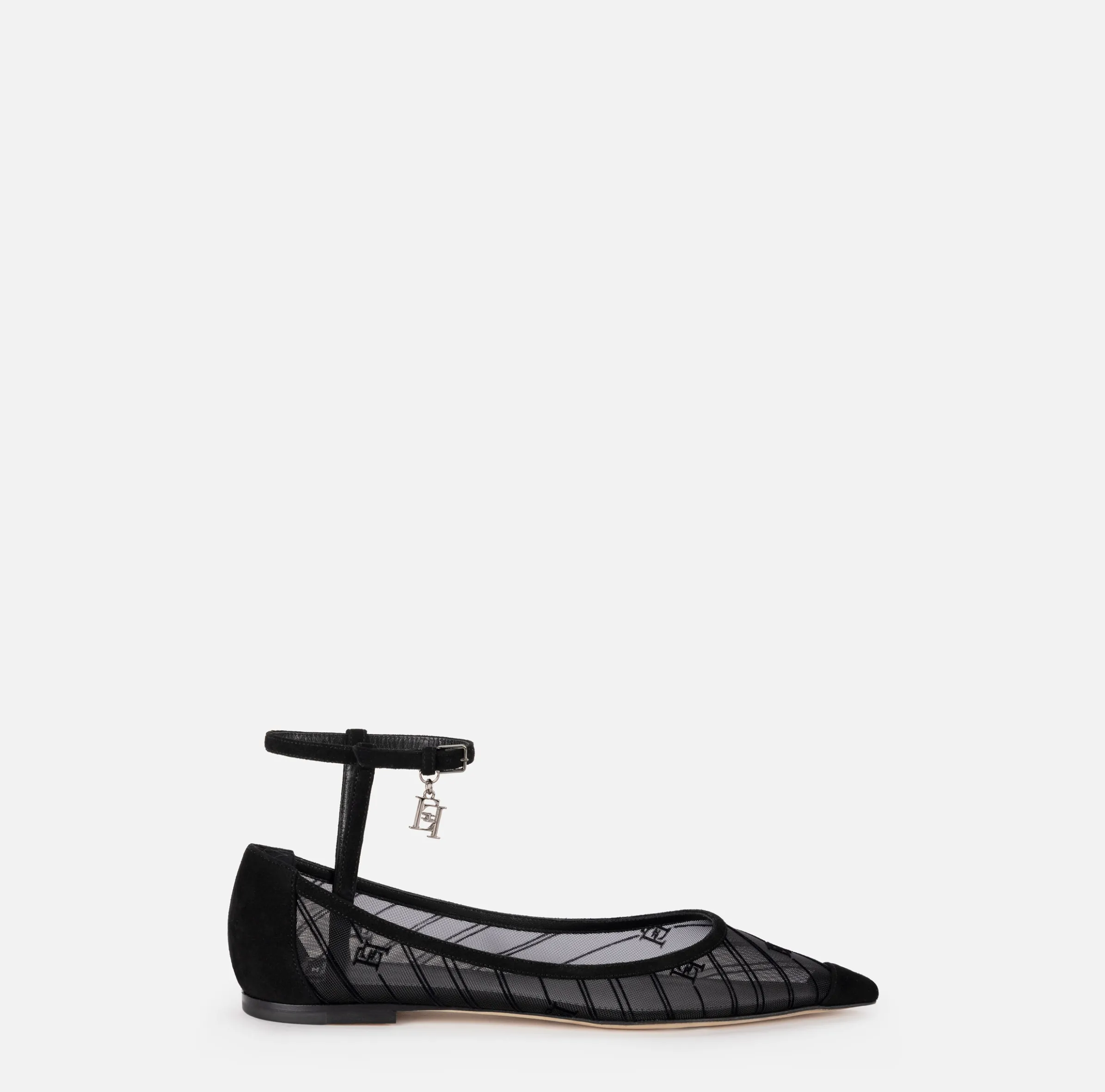 Ballerina in rete flock