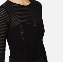 Body in viscosa motivo chevron