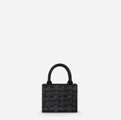 Bold Monogram Mini Shopper