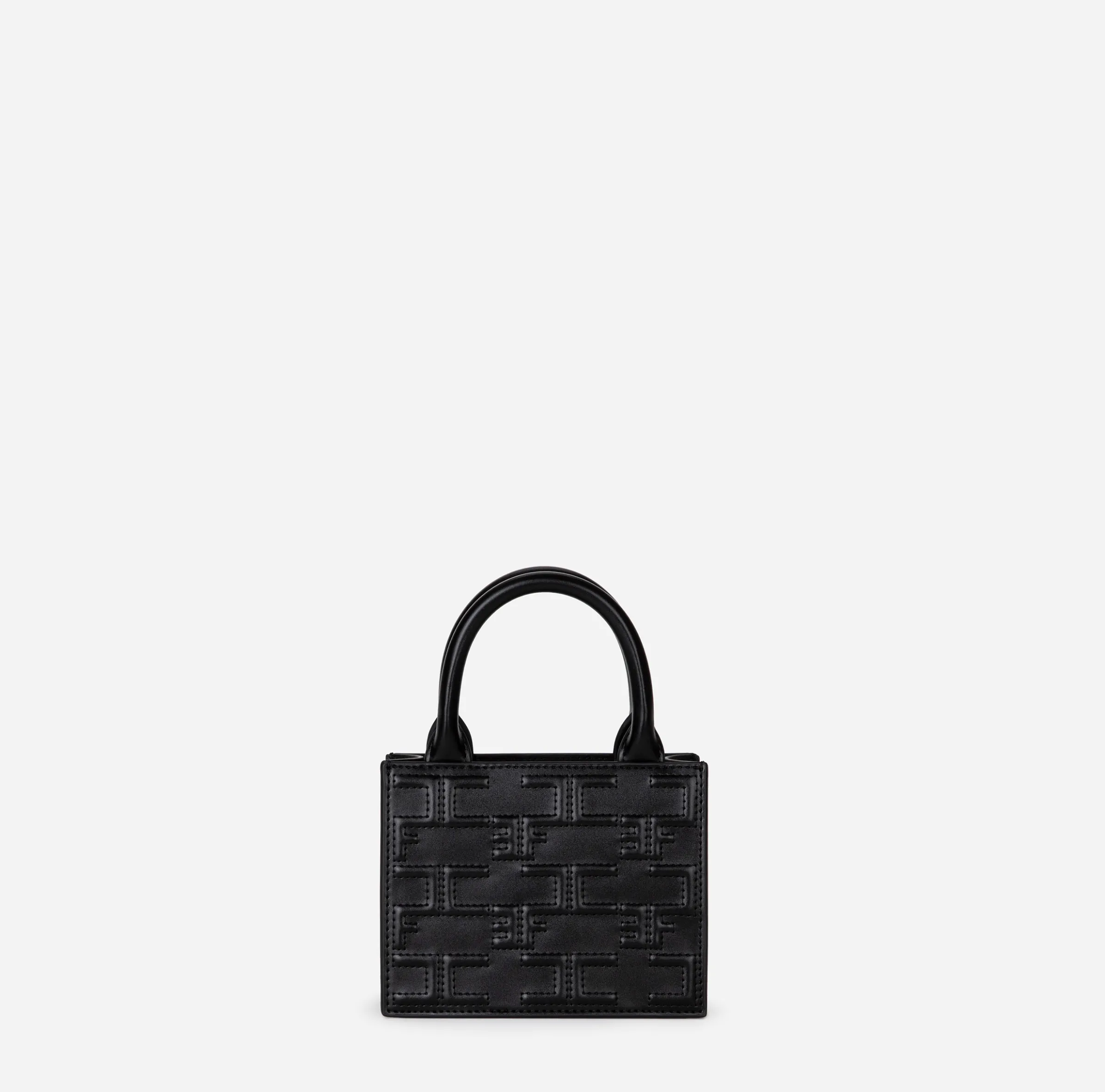 Bold Monogram Mini Shopper