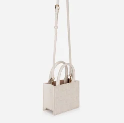 Bold Monogram Mini Shopper