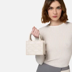 Bold Monogram Mini Shopper