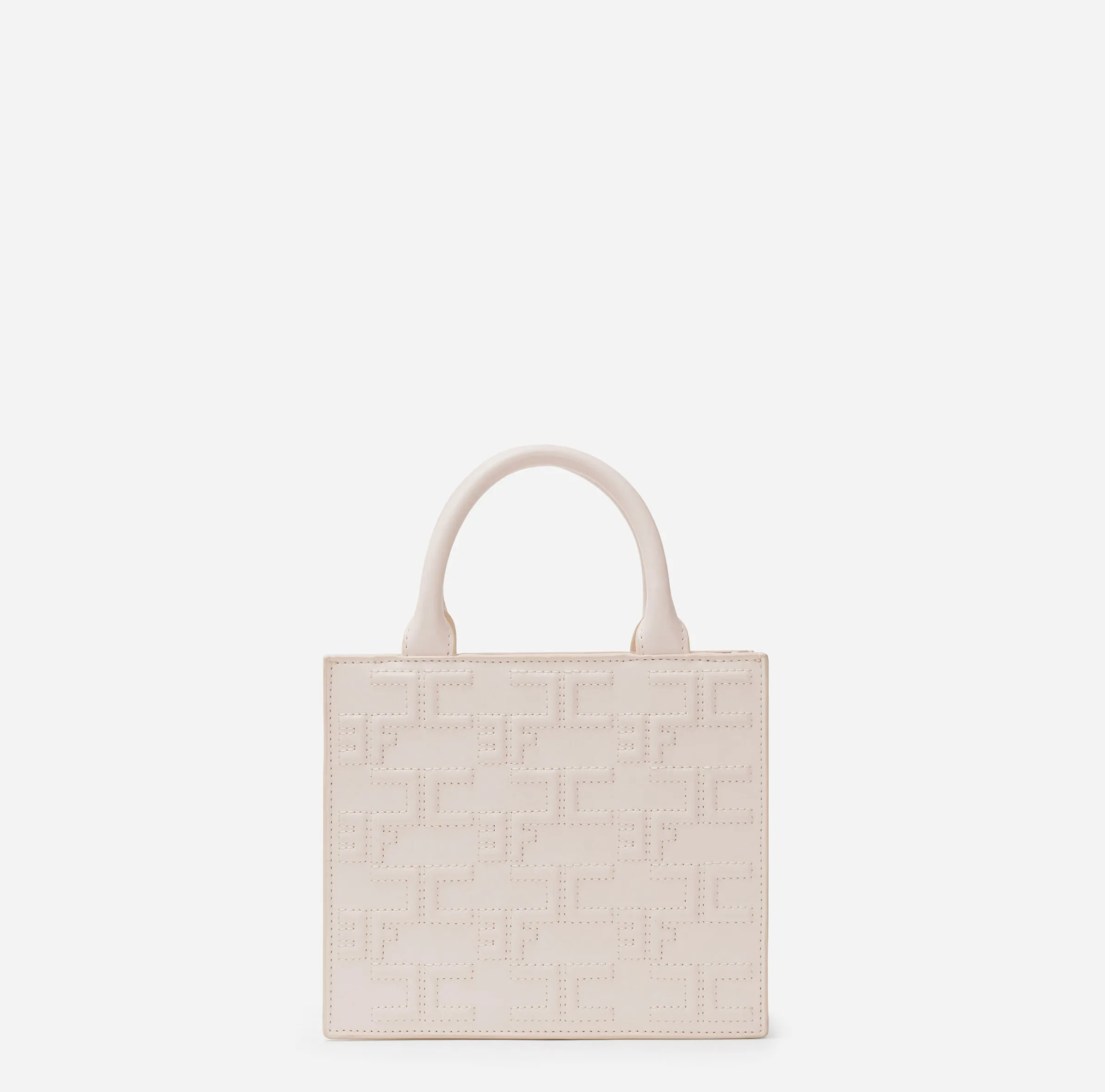 Bold Monogram Small Shopper
