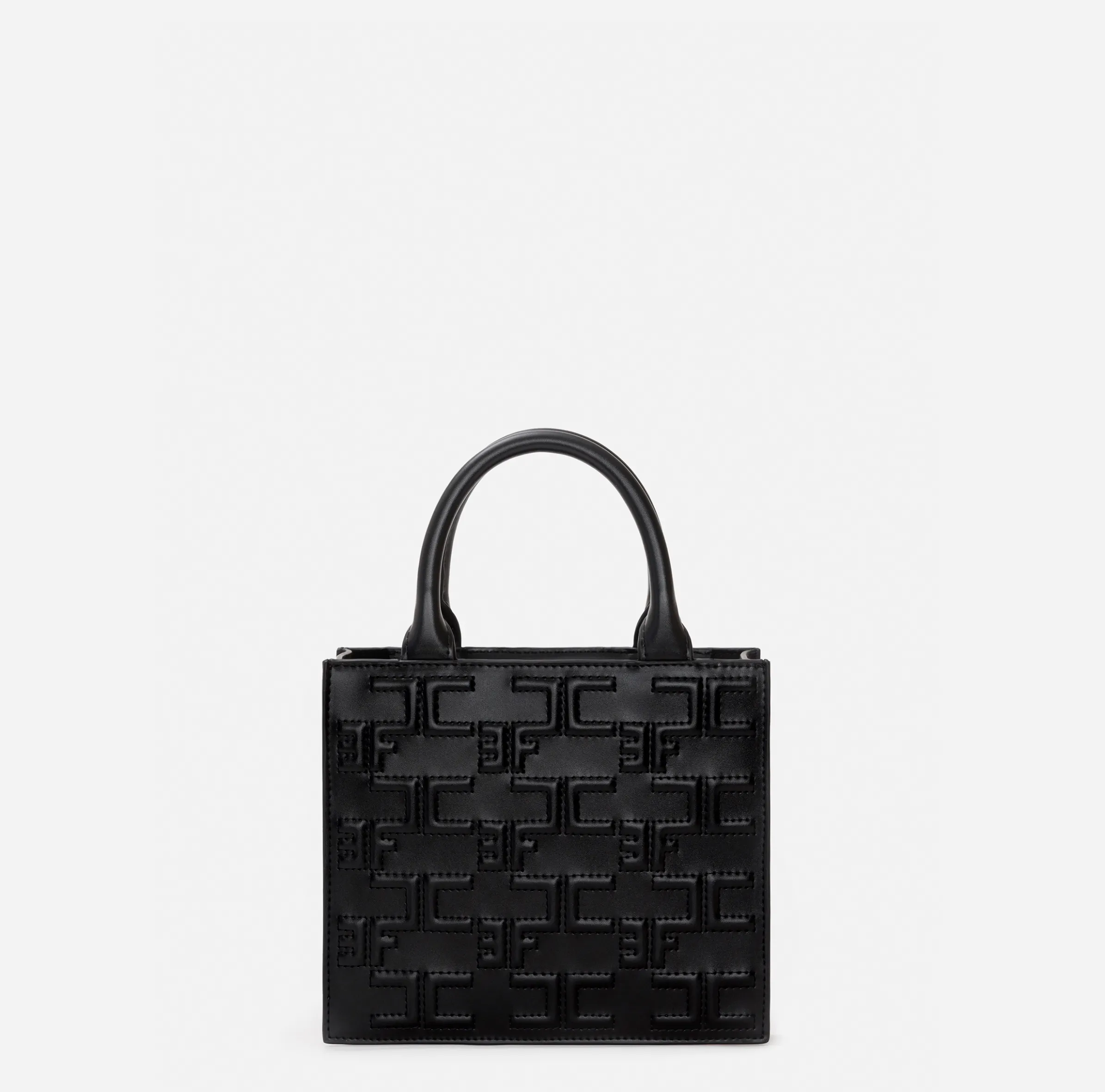 Bold Monogram Small Shopper
