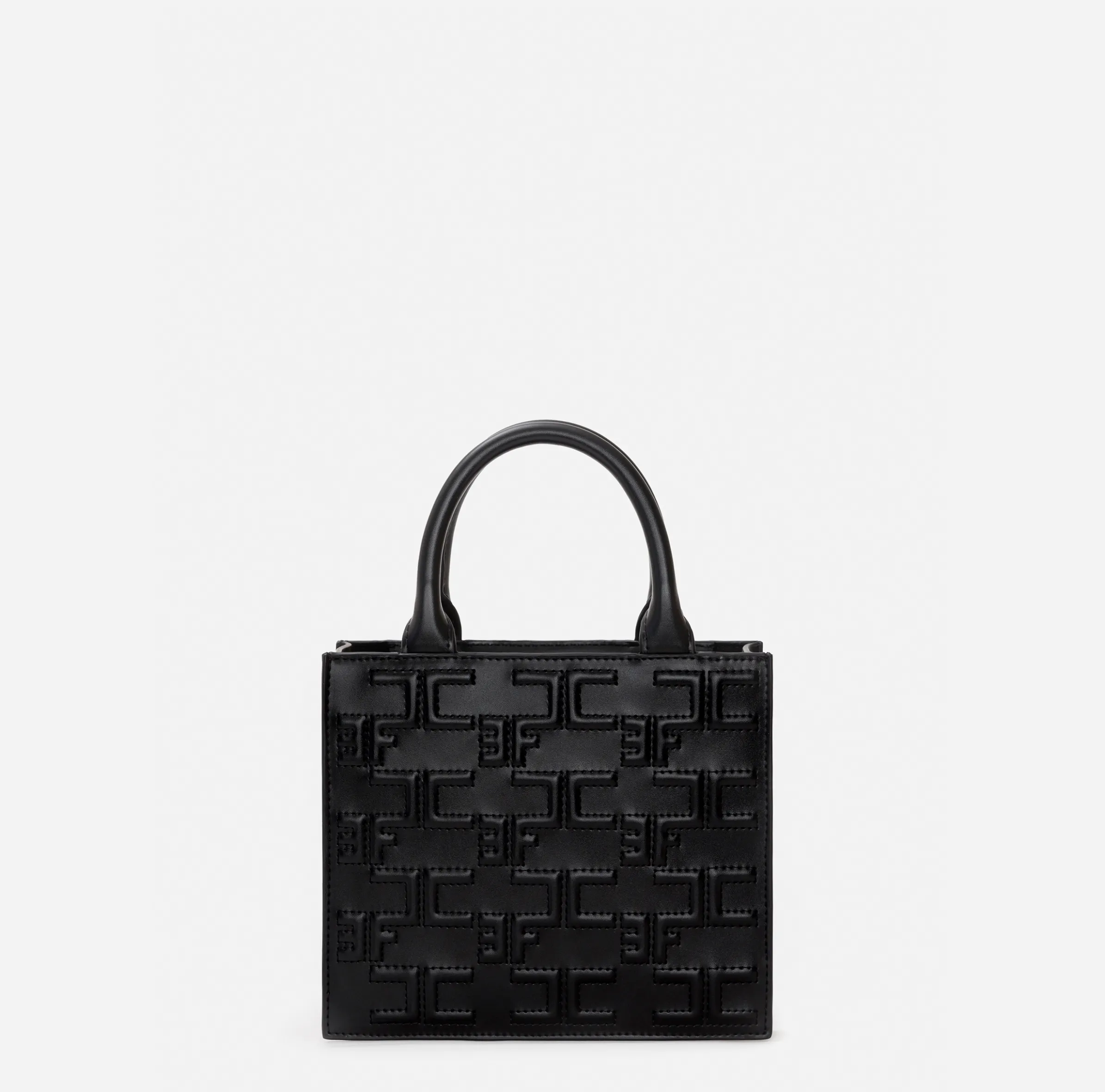 Bold Monogram Small Shopper