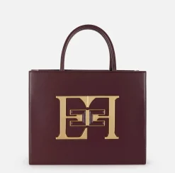 Borsa a mano media con logo