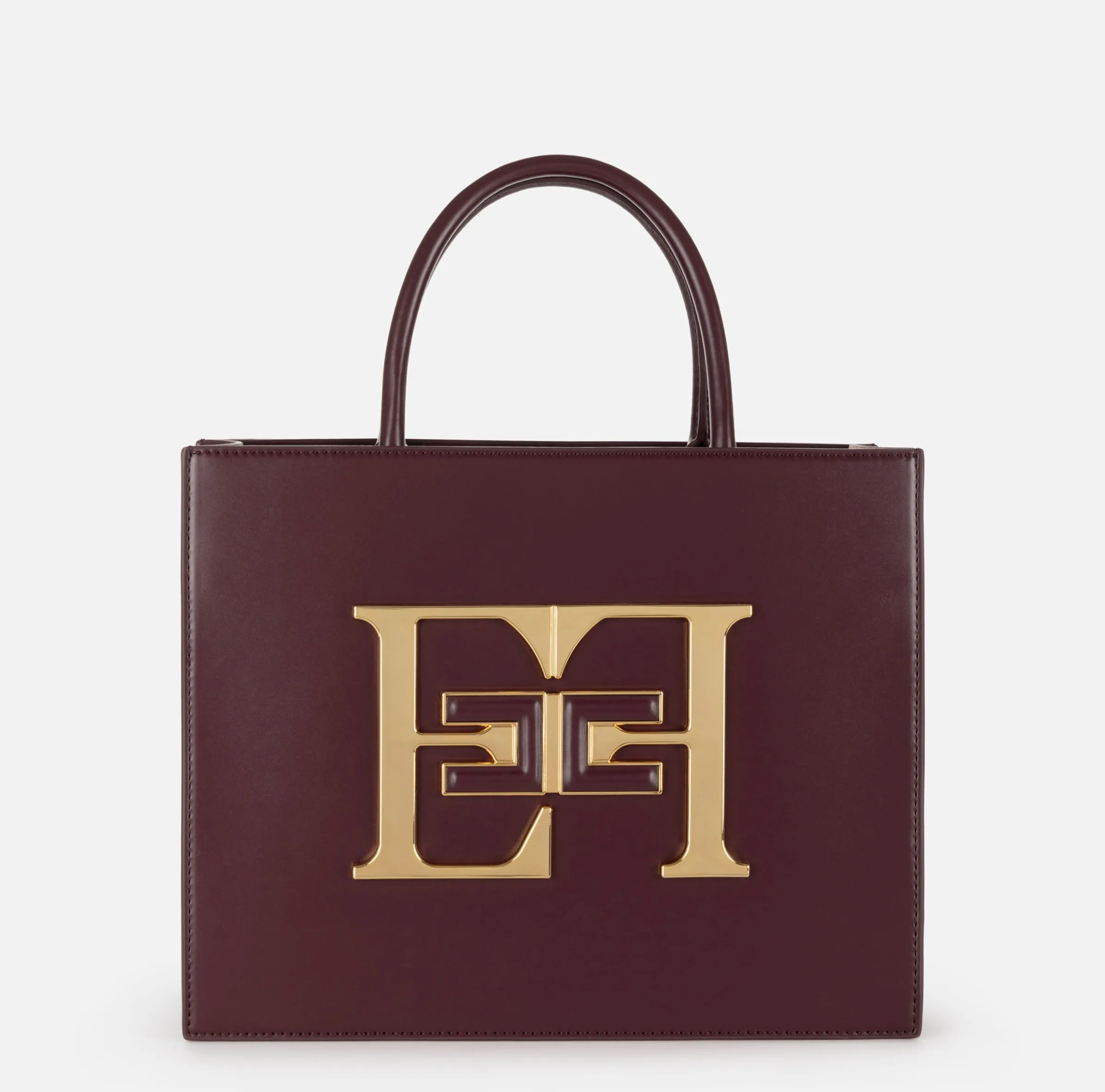 Borsa a mano media con logo