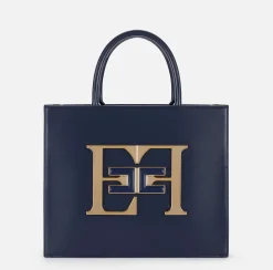Borsa a mano media con logo