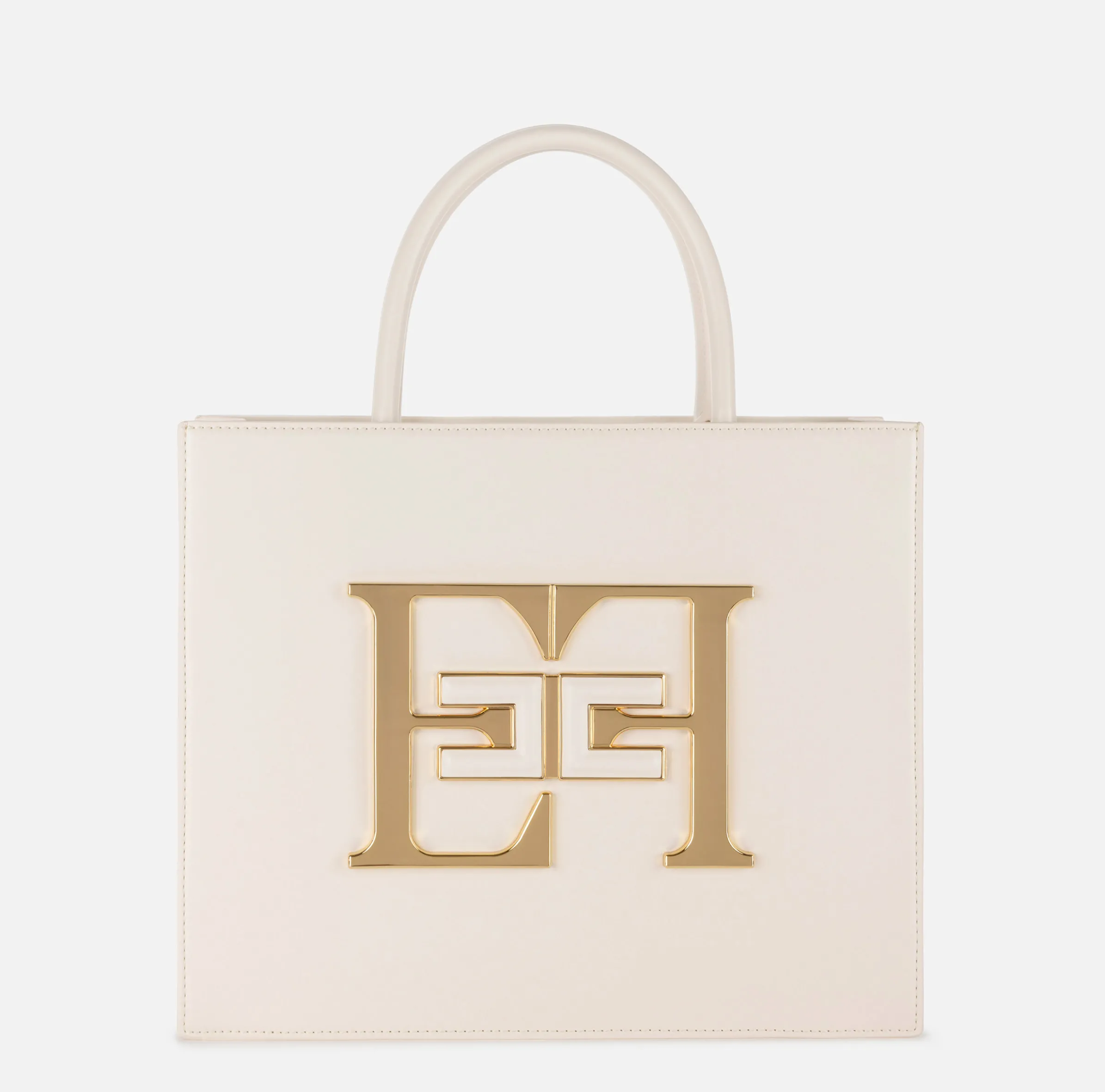 Borsa a mano media con logo