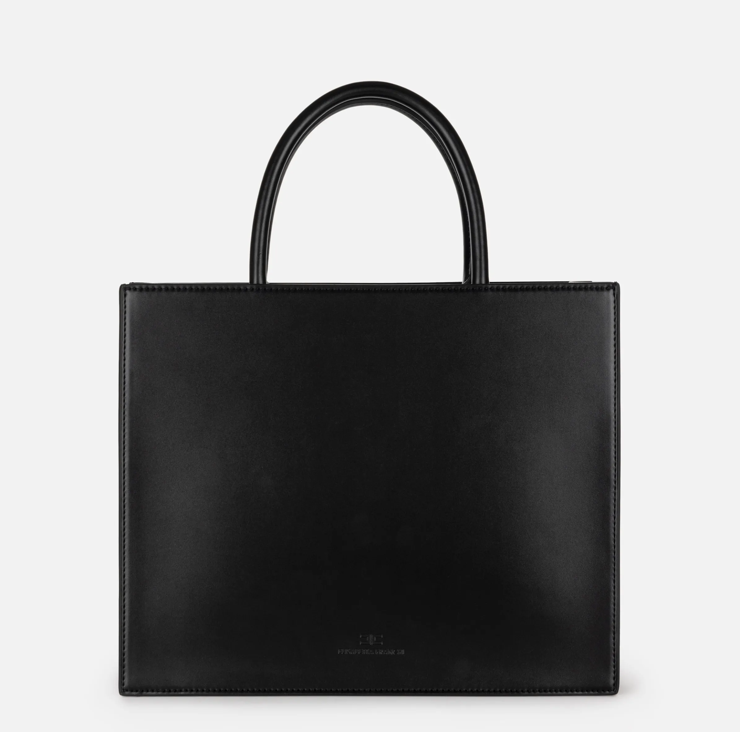 Borsa a mano media con logo