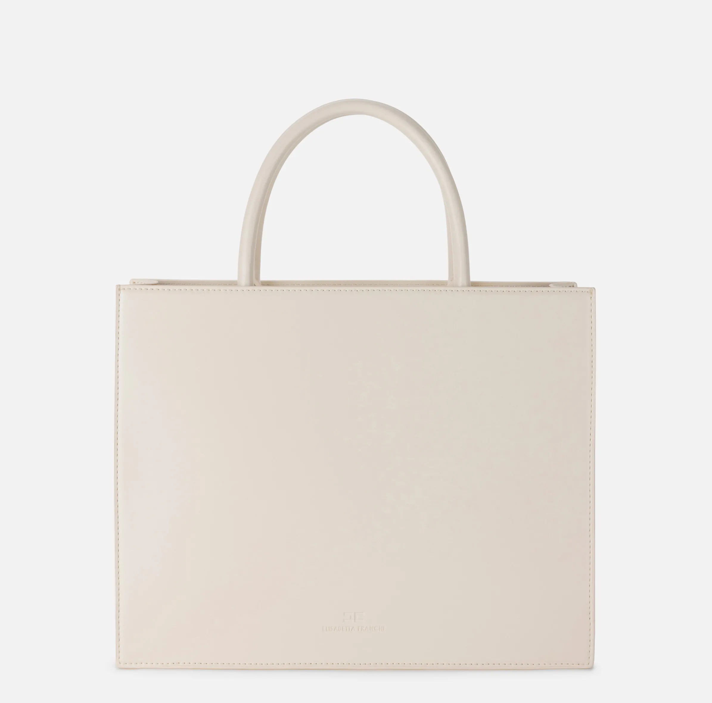 Borsa a mano media con logo