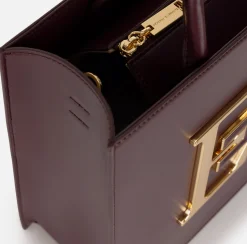 Borsa a mano media con logo