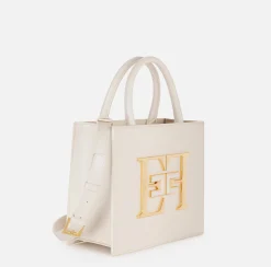Borsa a mano piccola con logo