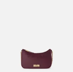 Borsa con doppia tracolla e logo