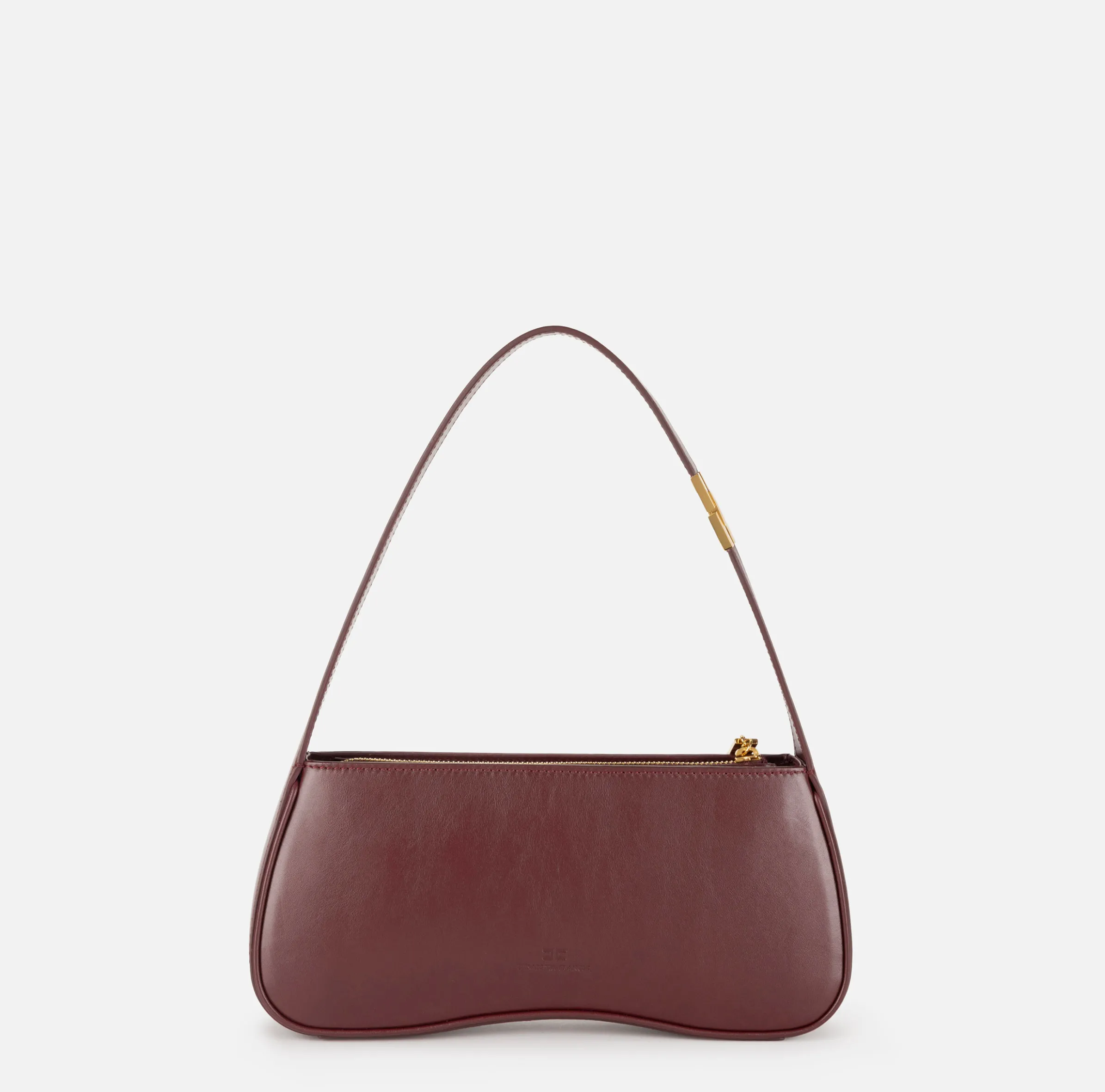 Borsa hobo media in nappa lucida