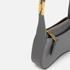 Borsa hobo mini in nappa lucida
