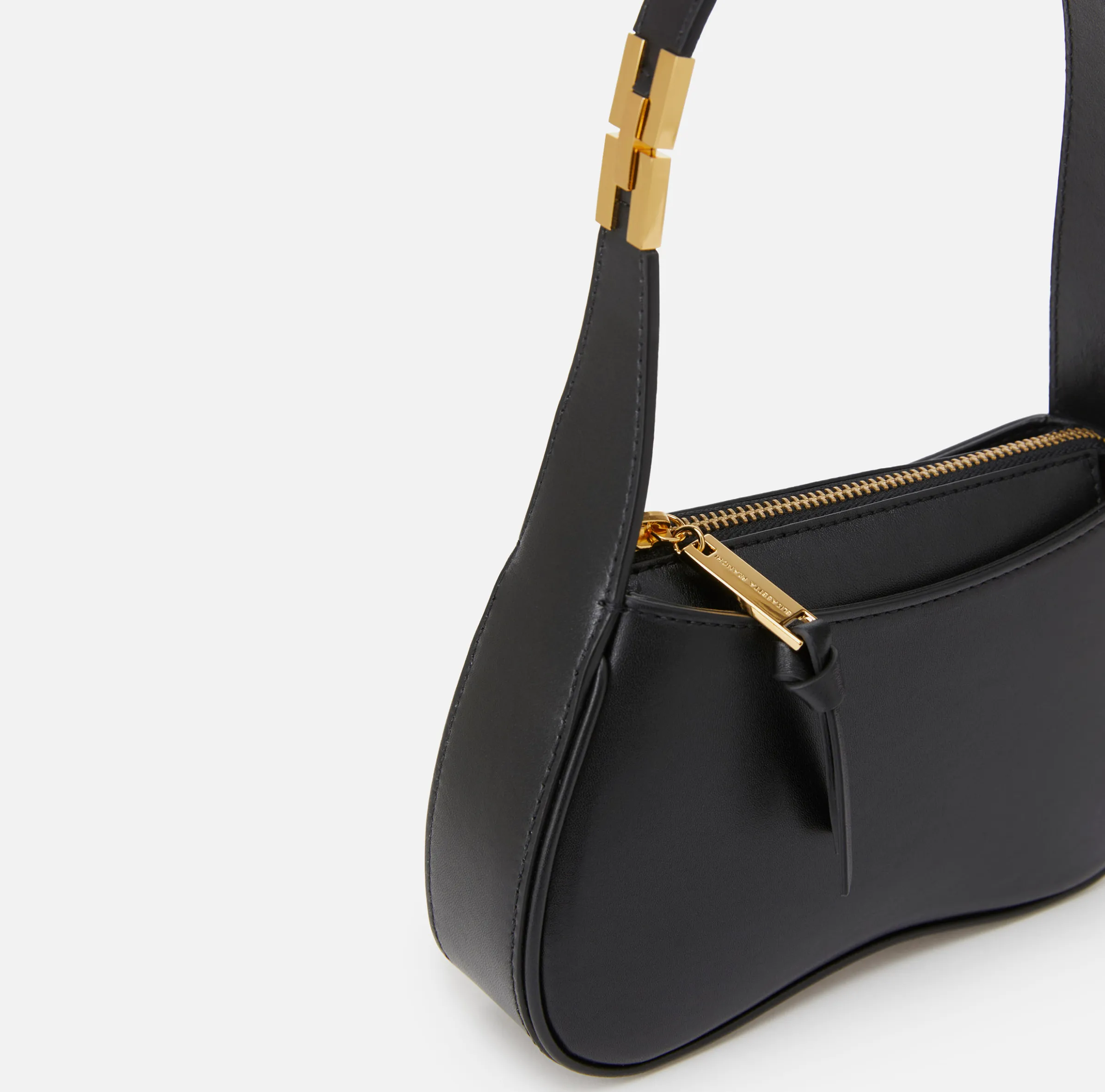 Borsa hobo mini in nappa lucida