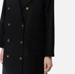 Cappotto doppiopetto over in cotone