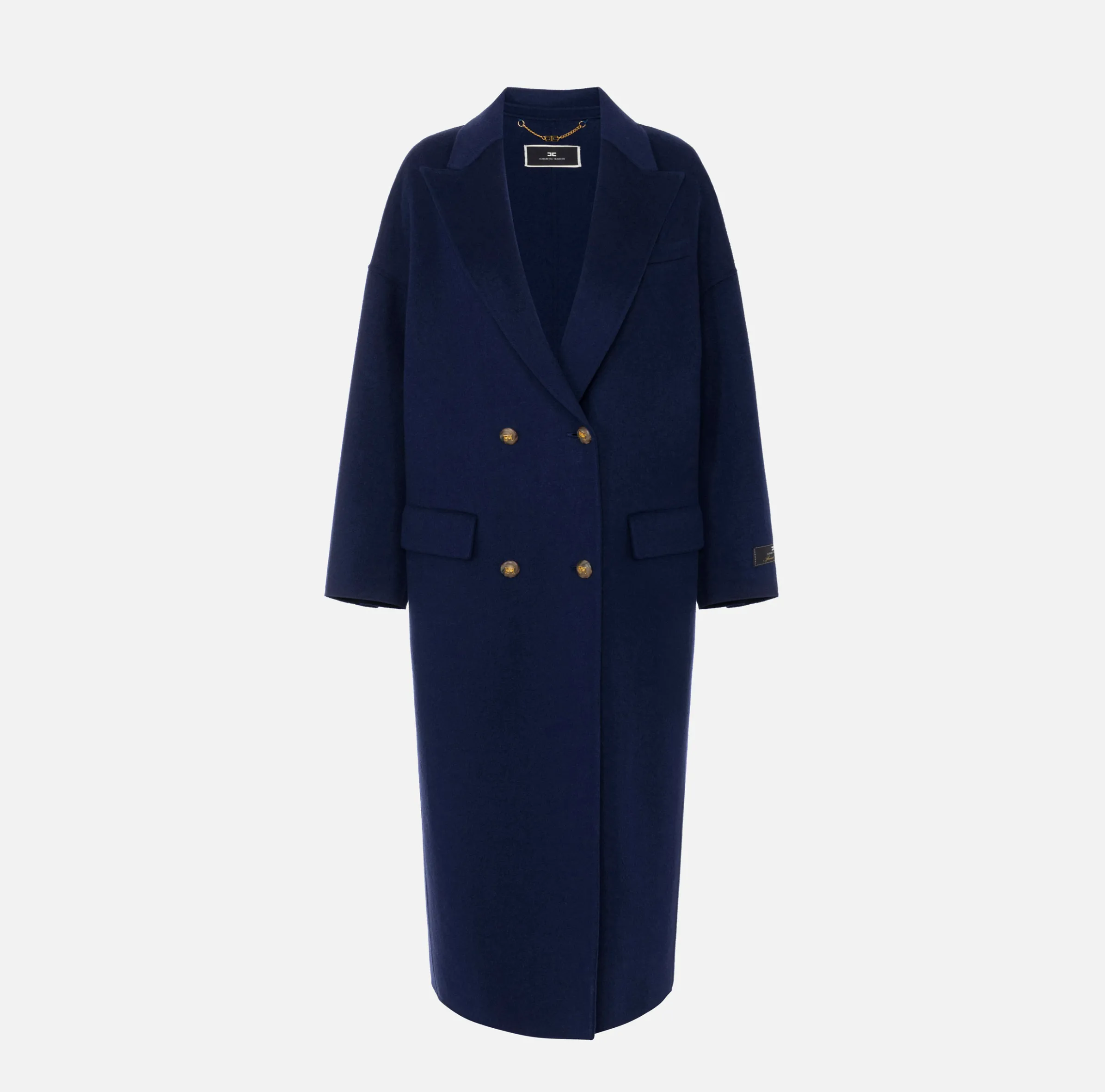 Cappotto over in lana