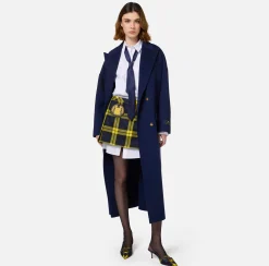 Cappotto over in lana