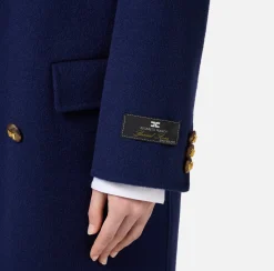 Cappotto over in lana