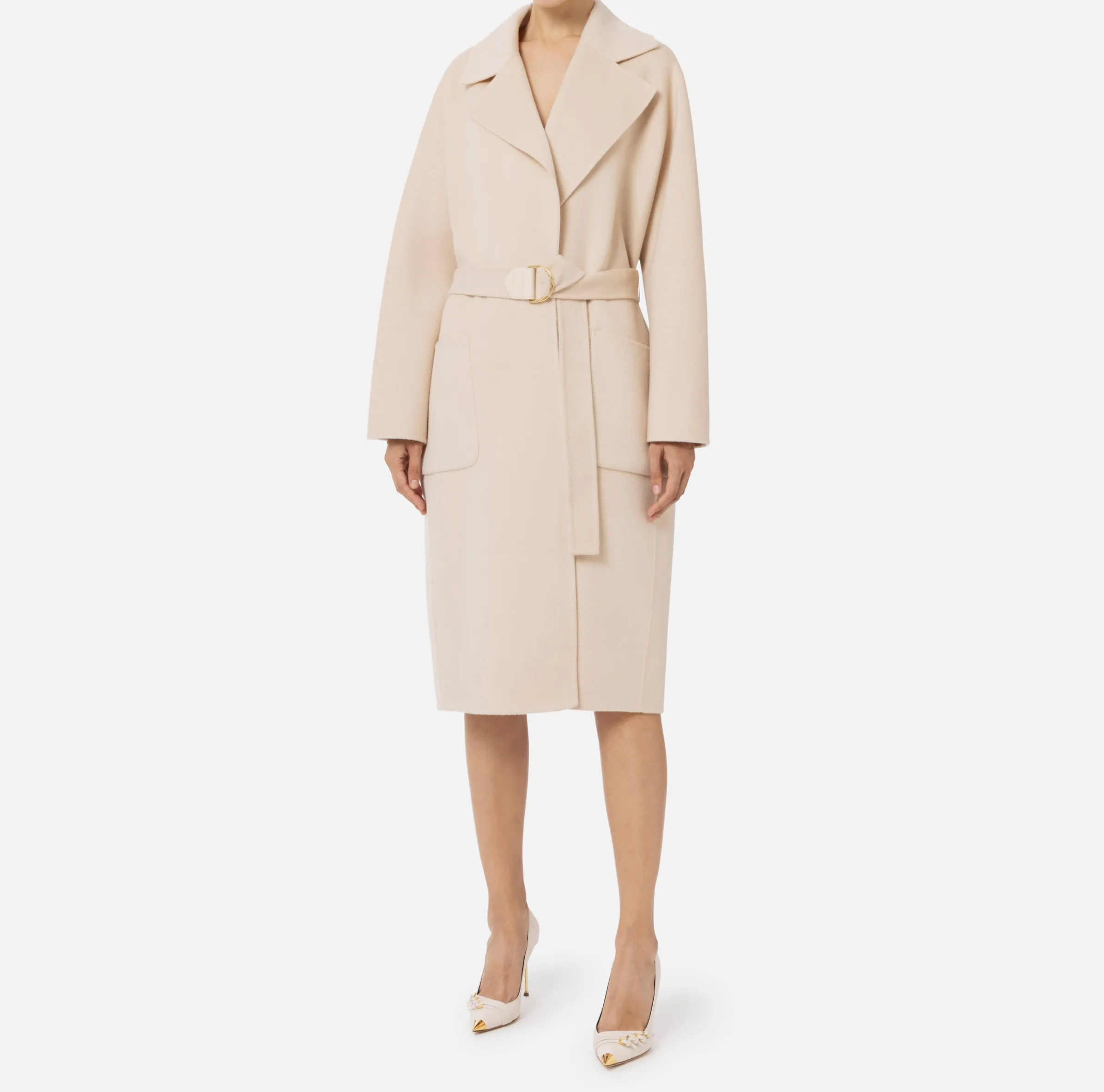 Cappotto vestaglia in lana