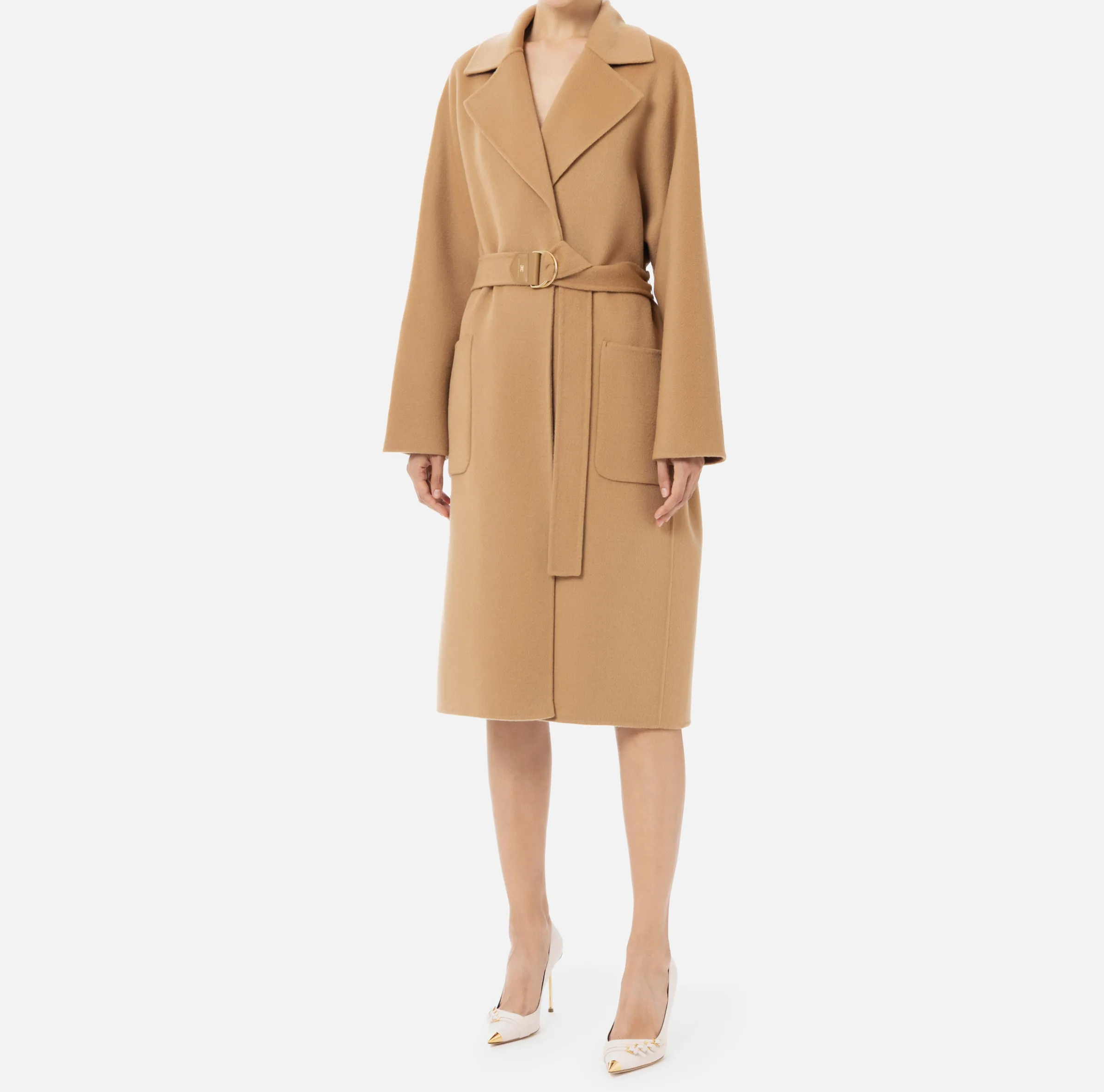 Cappotto vestaglia in lana
