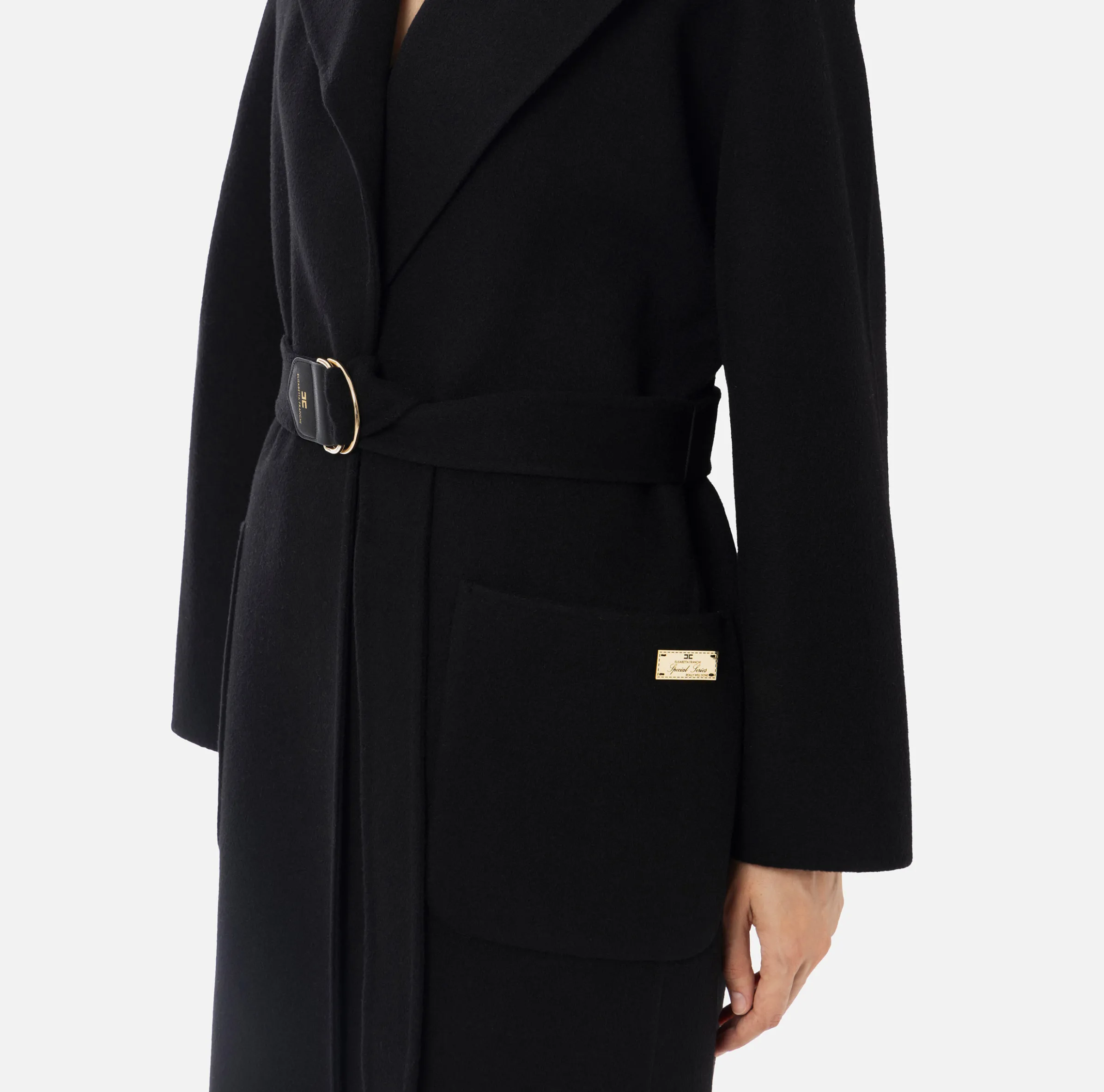 Cappotto vestaglia in lana