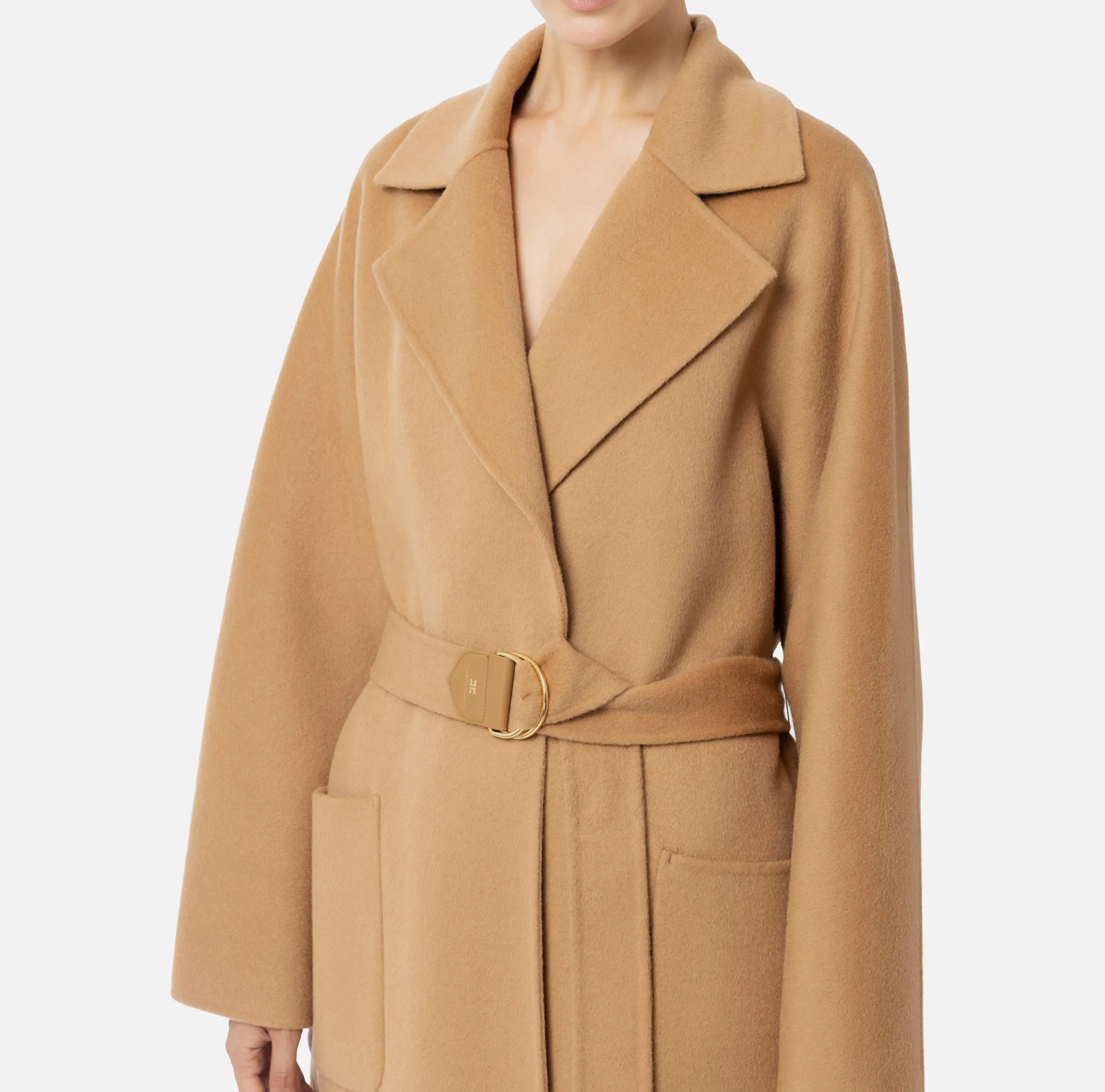 Cappotto vestaglia in lana