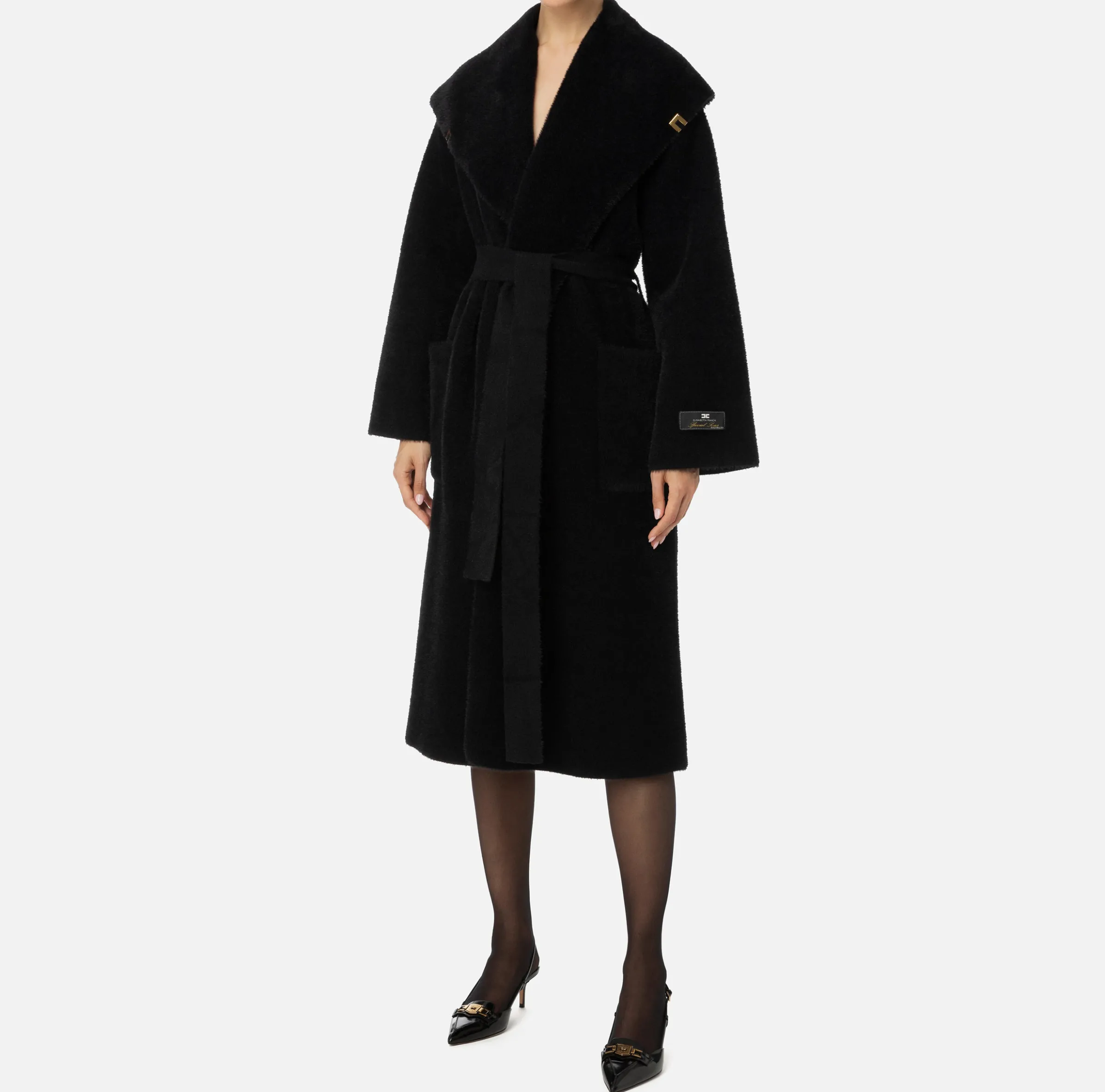 Cappotto vestaglia in maglia