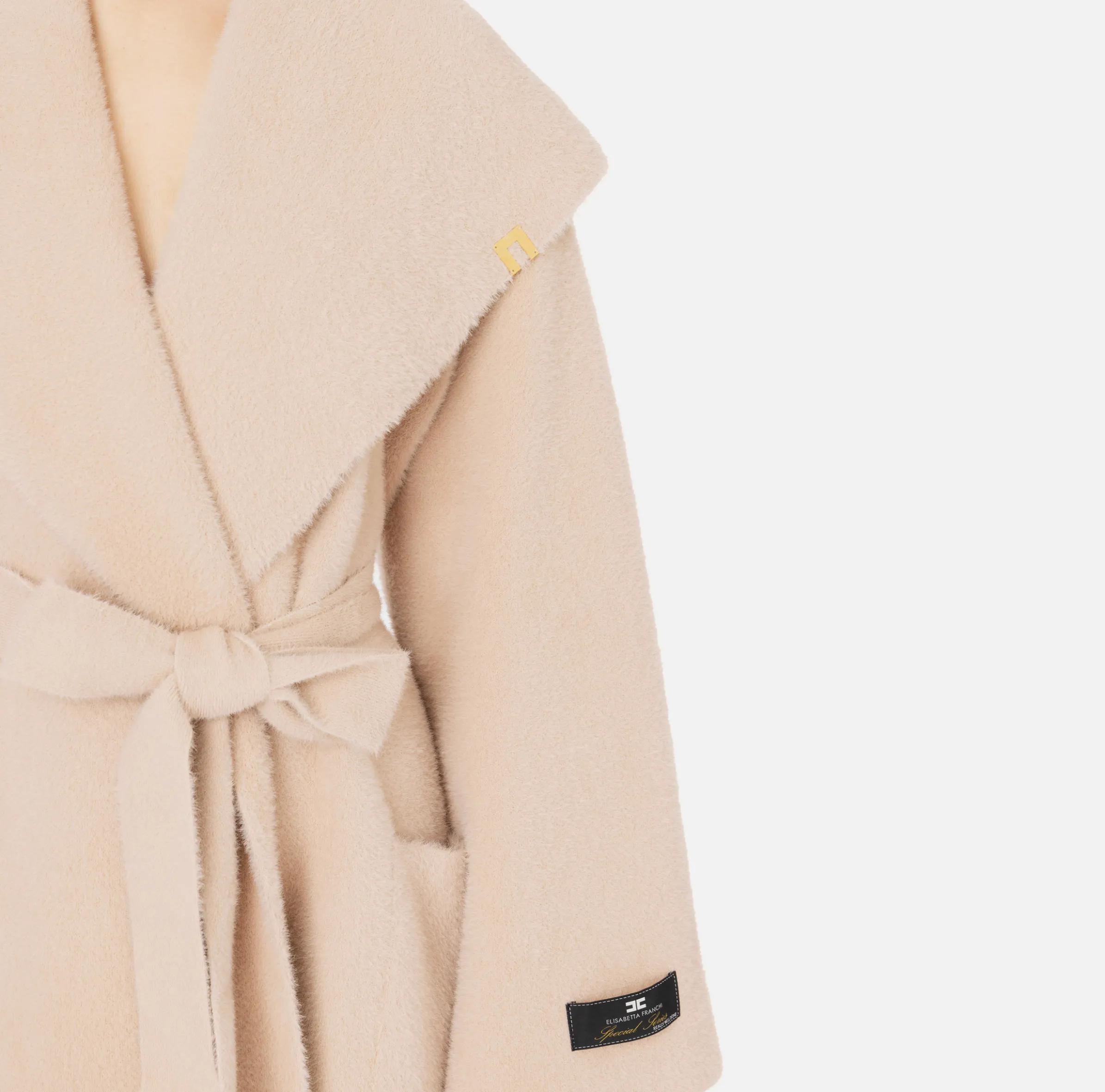 Cappotto vestaglia in maglia
