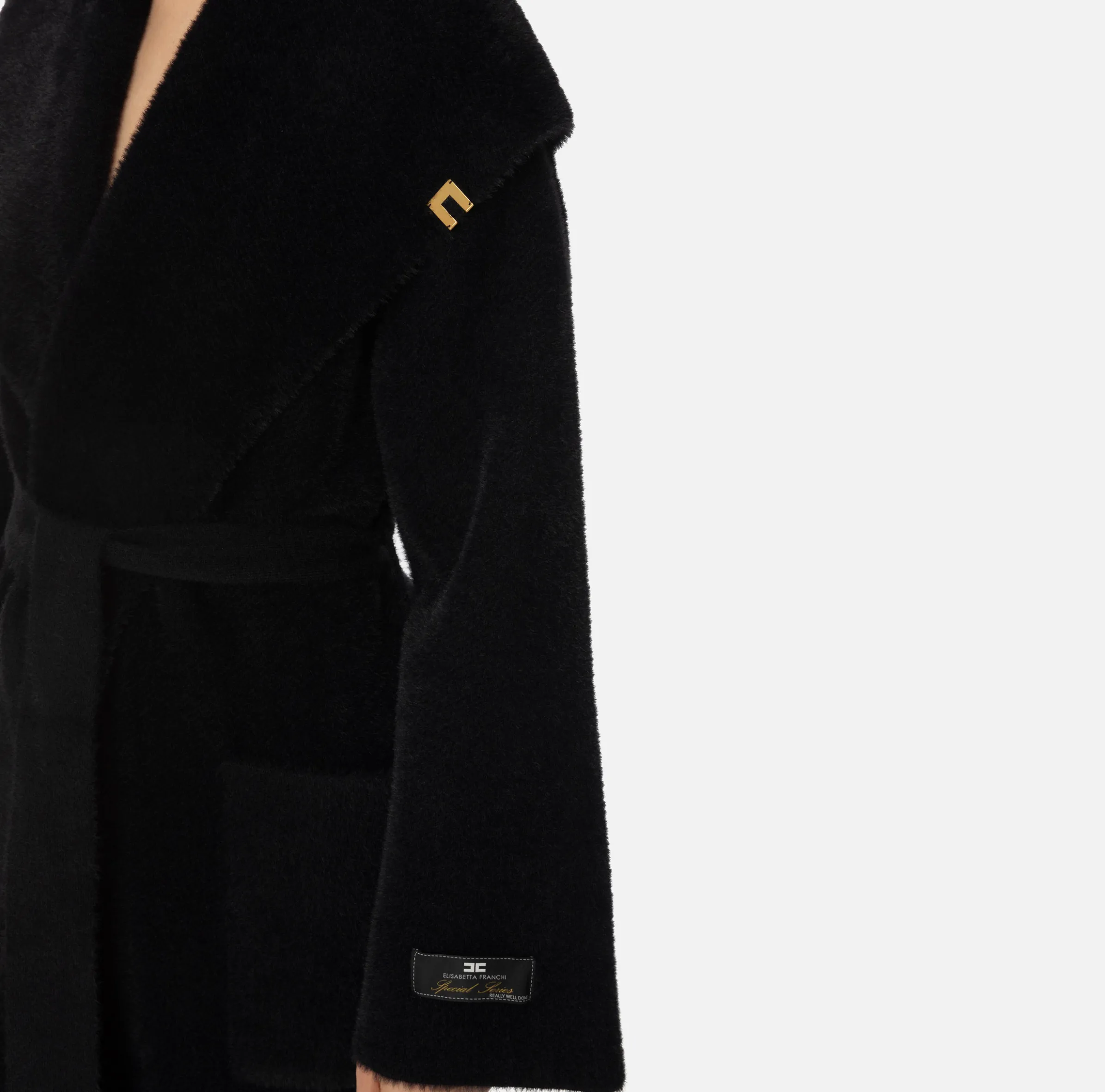 Cappotto vestaglia in maglia