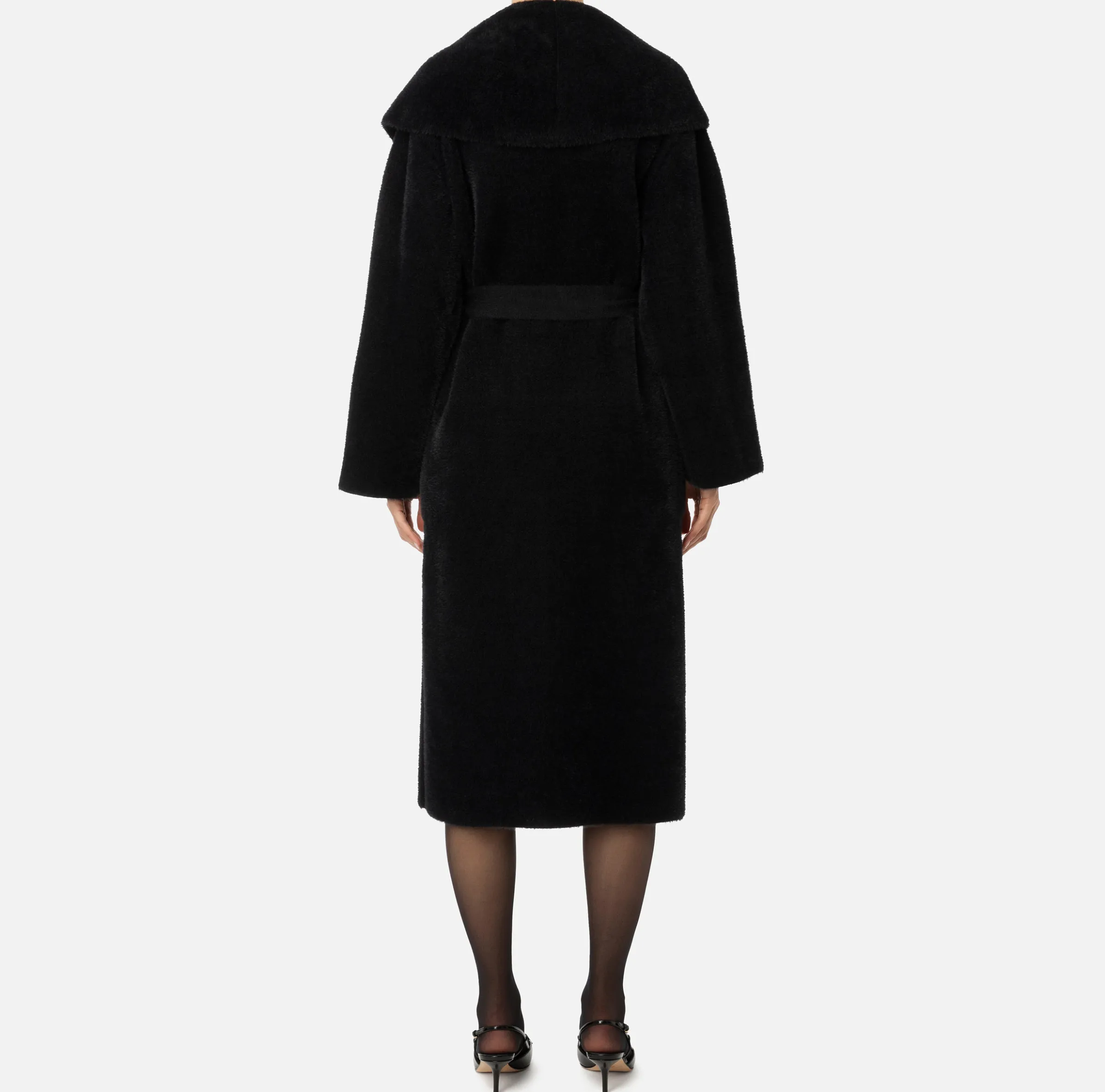 Cappotto vestaglia in maglia