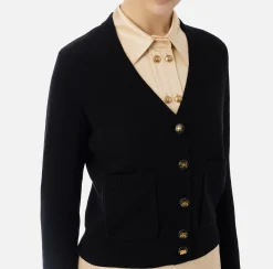 Cardigan in misto cashmere