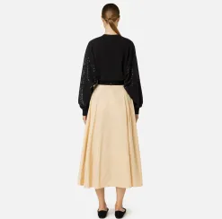Gonna a ruota in nylon tecnico leggero