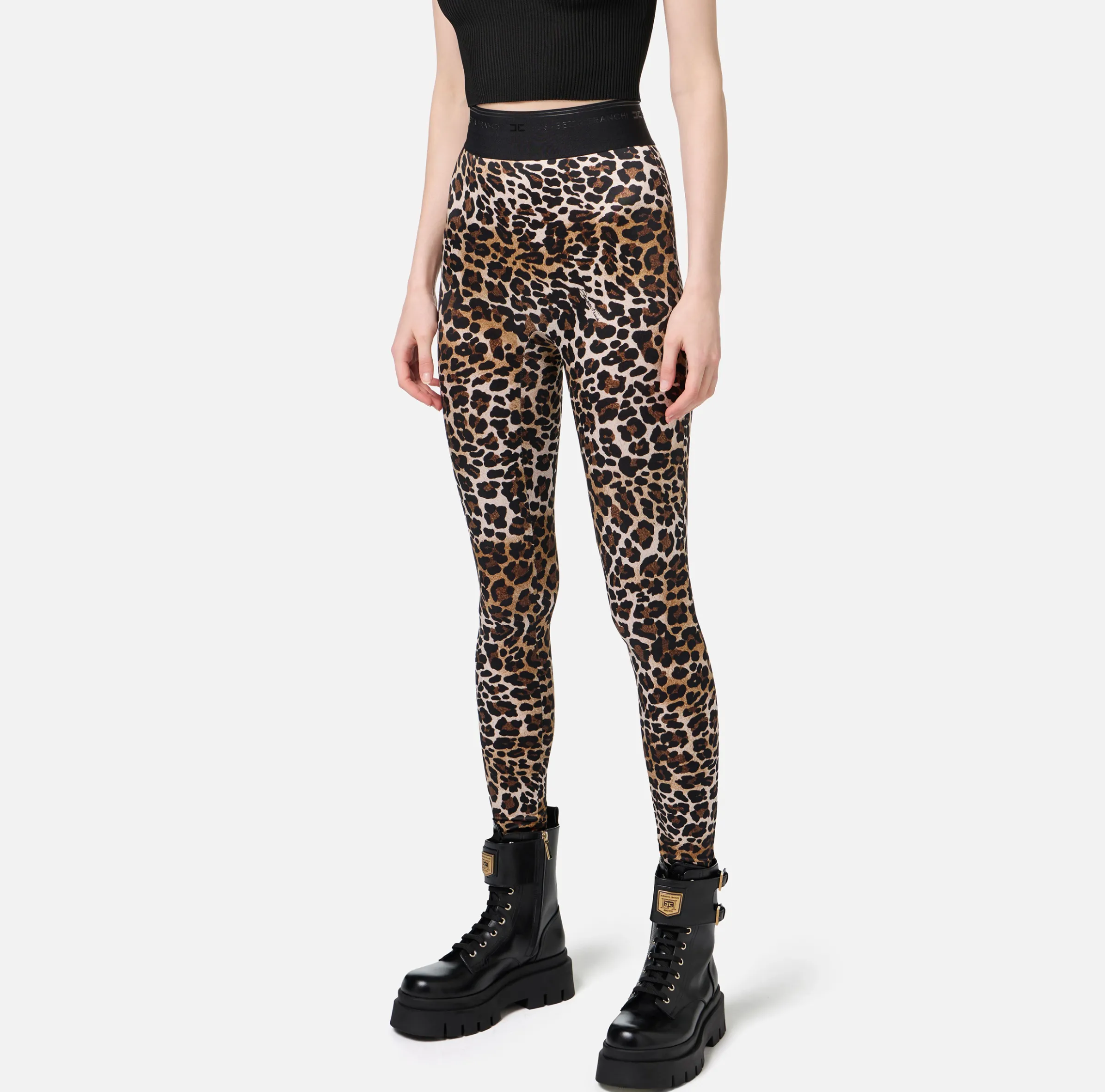 Leggings in lycra animalier