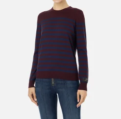 Maglia in lana a righe