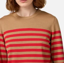 Maglia in lana a righe