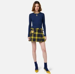 Maglia in viscosa con logo college