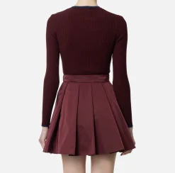 Maglia in viscosa con logo college