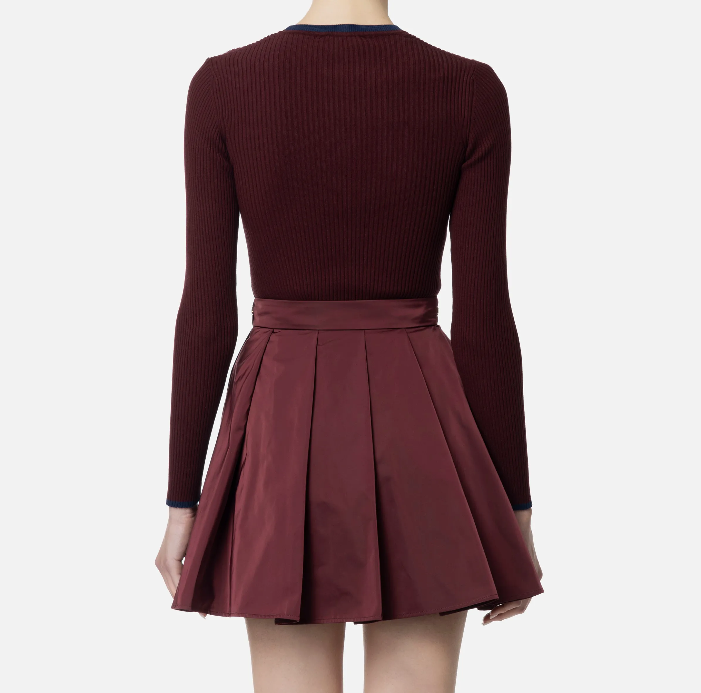 Maglia in viscosa con logo college