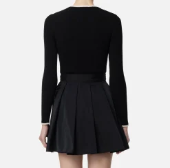 Maglia in viscosa con logo college
