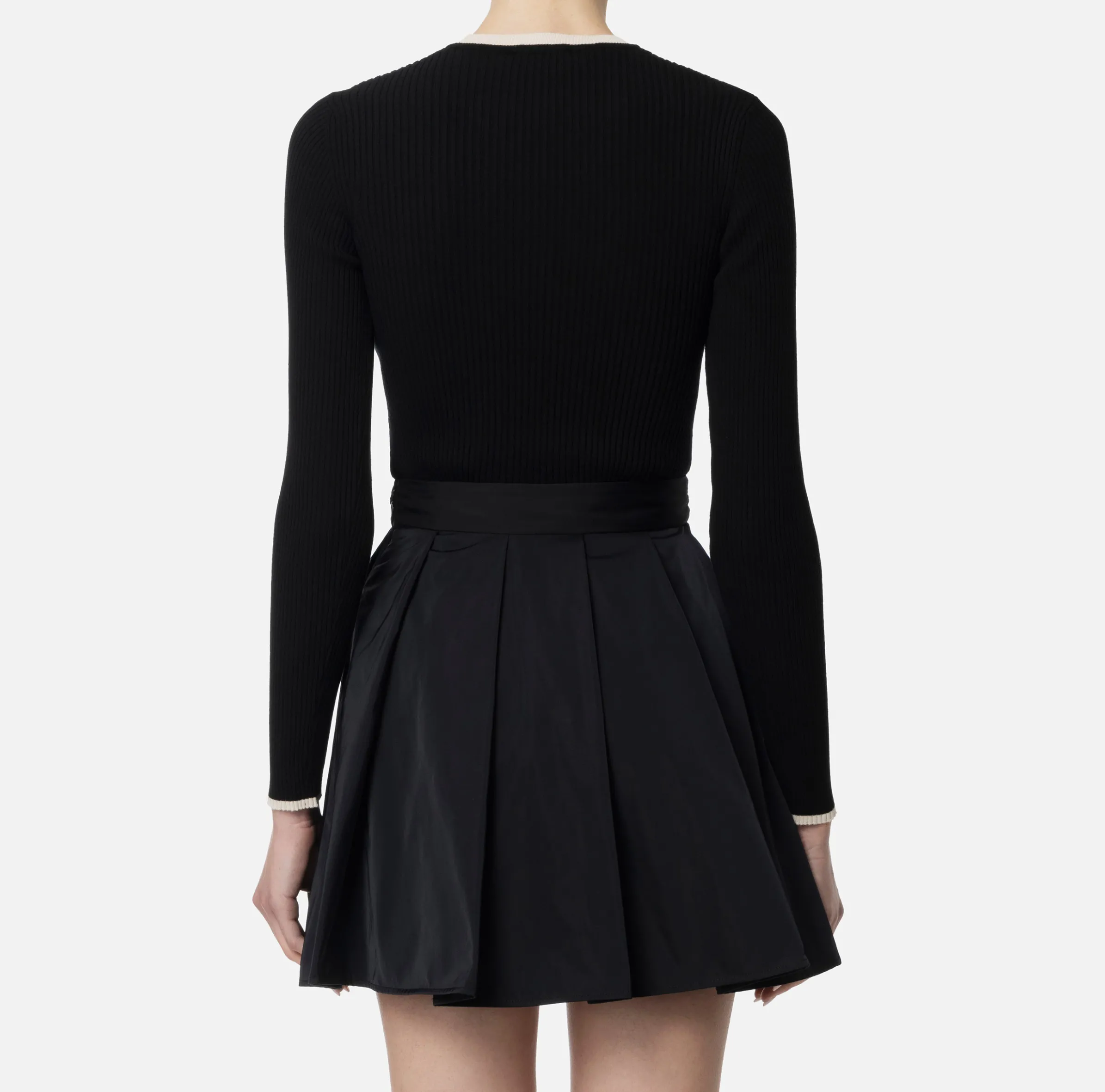 Maglia in viscosa con logo college