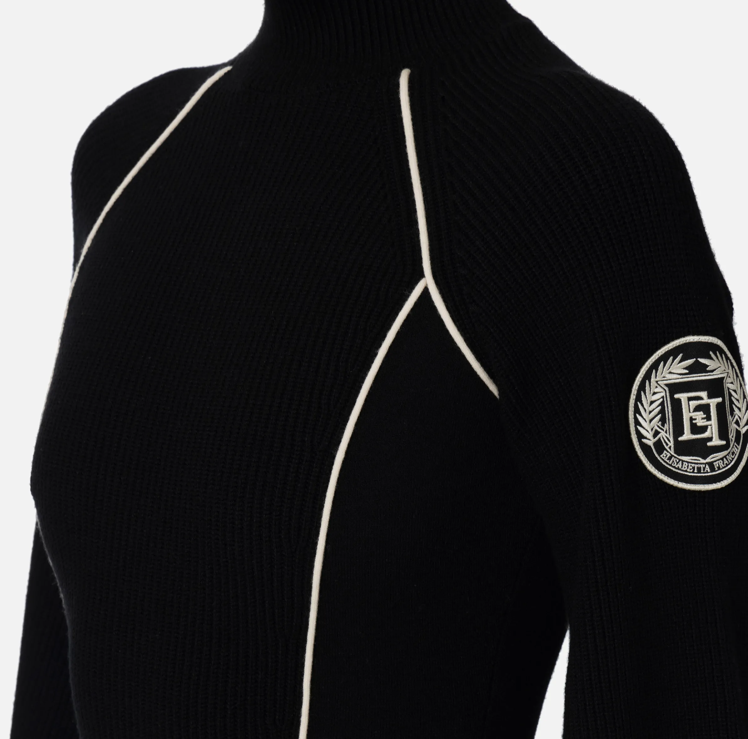 Miniabito in viscosa con patch logo