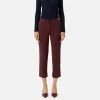 Pantalone in crêpe con spacchetti