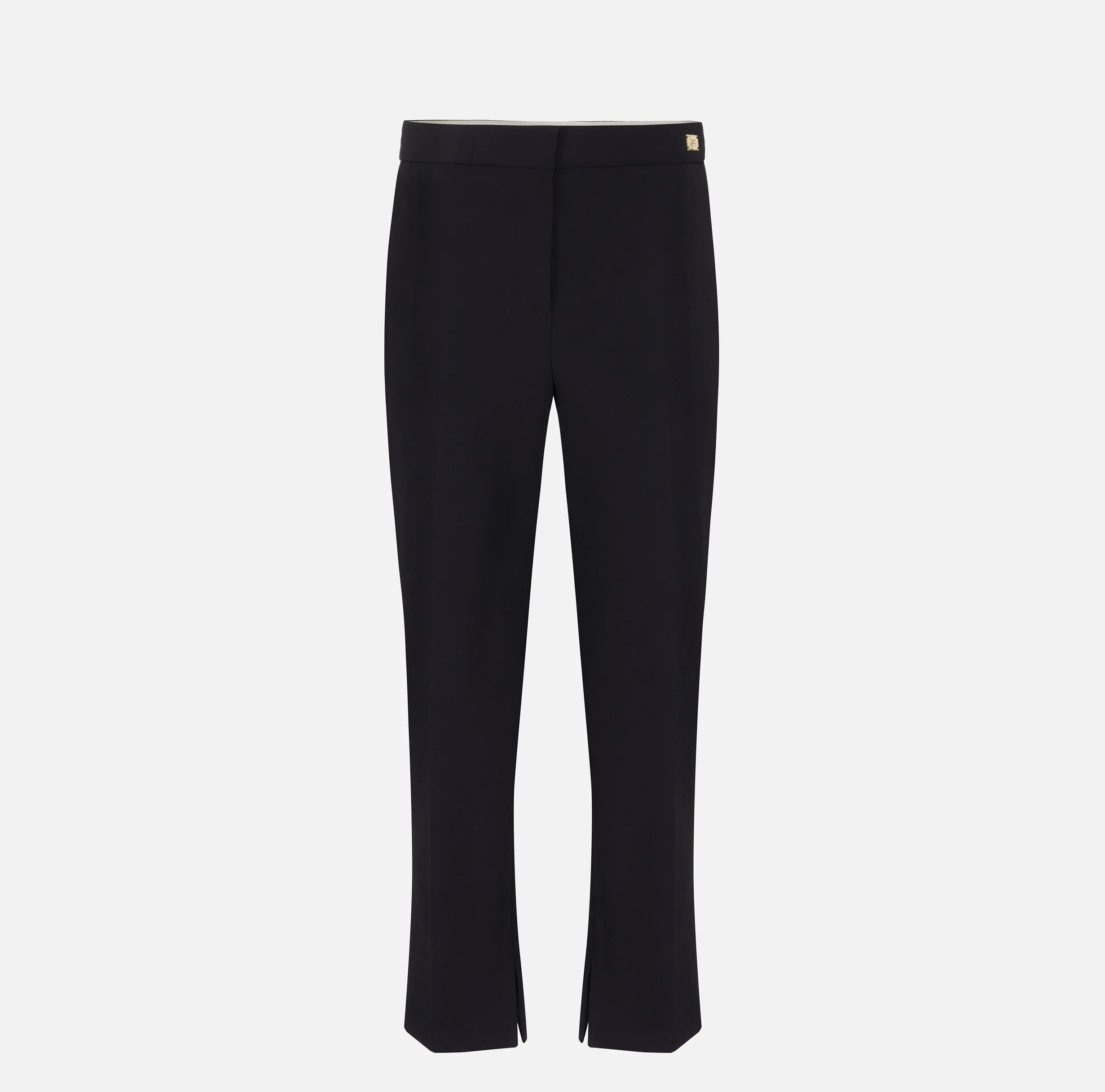 Pantalone in crêpe con spacchetti