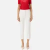 Pantalone in crêpe con spacchetti