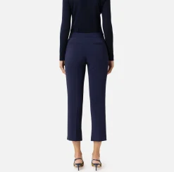 Pantalone in crêpe con spacchetti