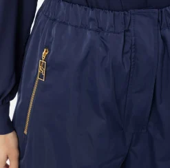 Pantalone in nylon tecnico con zip