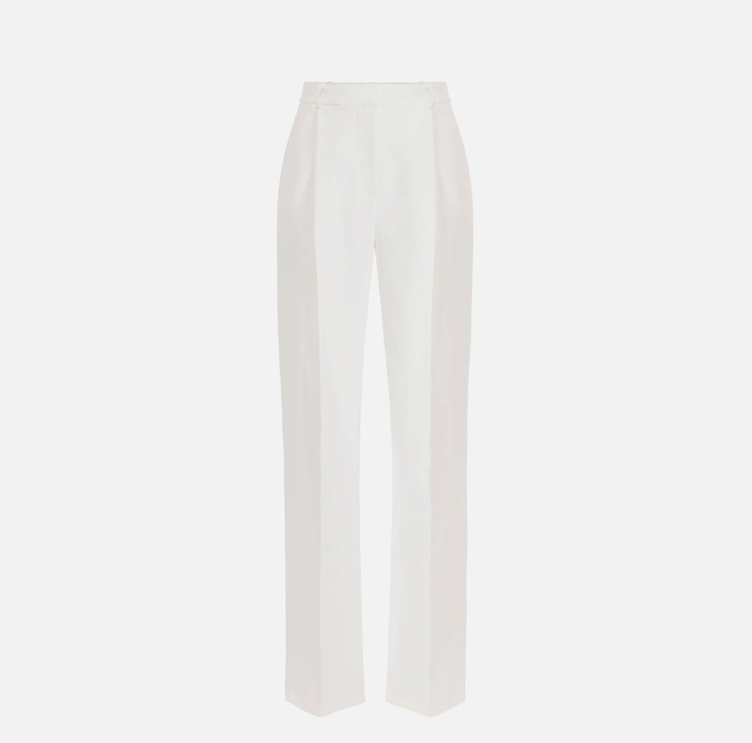 Pantaloni in crêpe con pinces